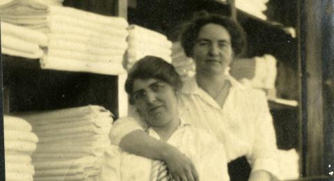 Balsams Hotel employee photo album, circa 1913-1917