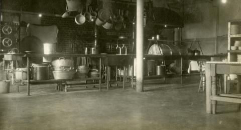 Balsams Hotel employee photo album, circa 1913-1917