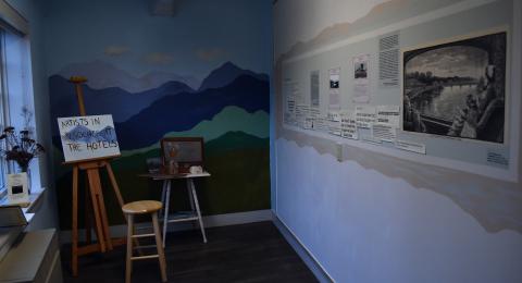 Museum of the White Mountain Hotel Exhibit walk-through details