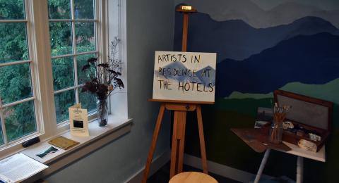 Museum of the White Mountain Hotel Exhibit walk-through details