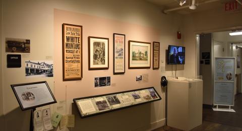 Museum of the White Mountain Hotel Exhibit walk-through details
