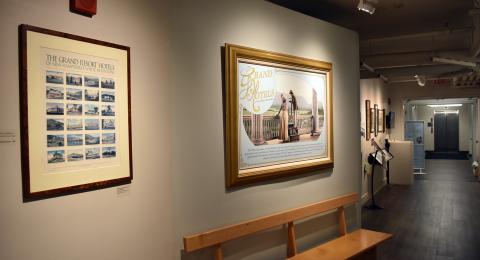 Museum of the White Mountain Hotel Exhibit walk-through details