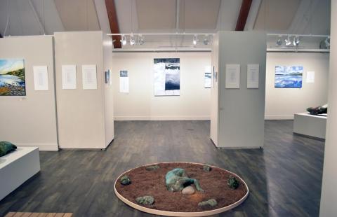 Walking in the Whites exhibition