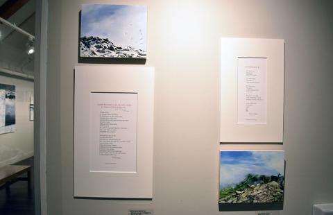 Walking in the Whites exhibition