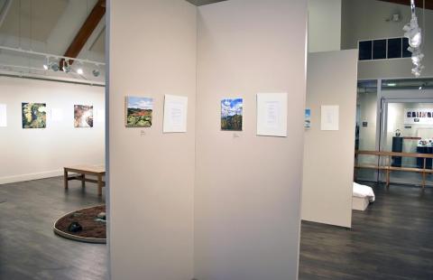 Walking in the Whites exhibition