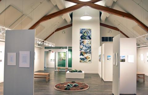 Walking in the Whites exhibition