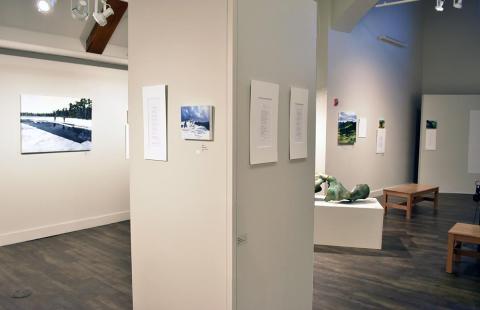 Walking in the Whites exhibition