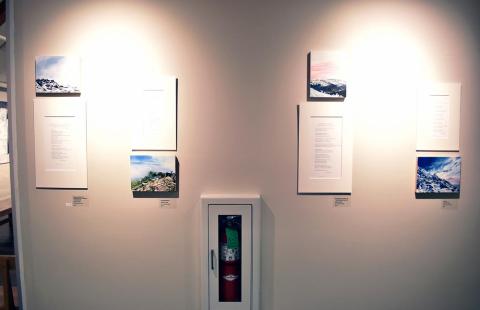 Walking in the Whites exhibition