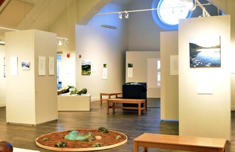 Walking in the Whites exhibition