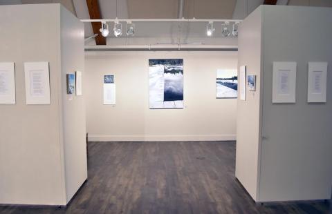 Walking in the Whites exhibition