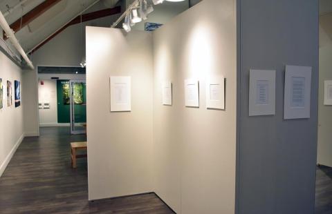 Walking in the Whites exhibition