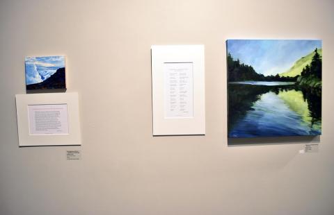 Walking in the Whites exhibition