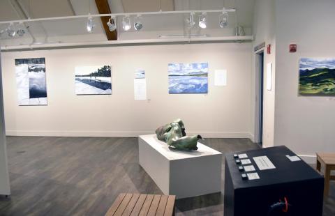 Walking in the Whites exhibition