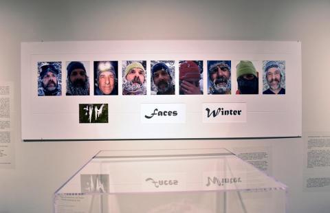 Walking in the Whites exhibition