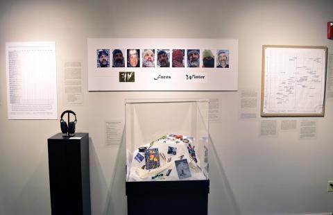 Walking in the Whites exhibition