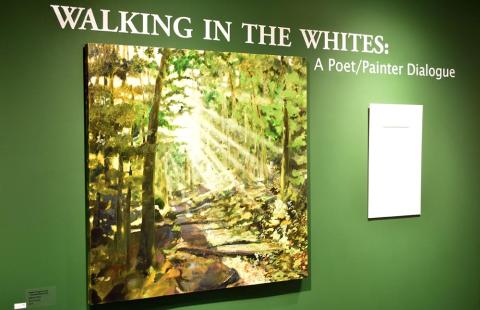 Walking in the Whites title slide