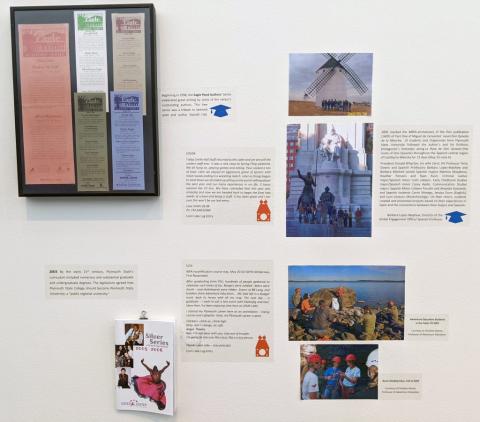 Plymouth State in 150 Objects exhibition close-ups