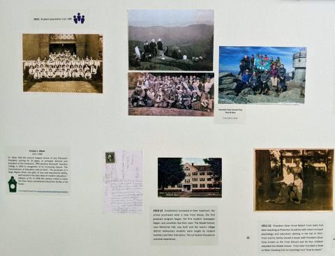 Plymouth State in 150 Objects exhibition close-ups