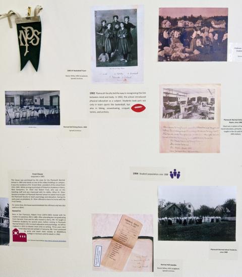 Plymouth State in 150 Objects exhibition close-ups