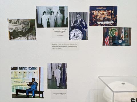 Plymouth State in 150 Objects exhibition close-ups