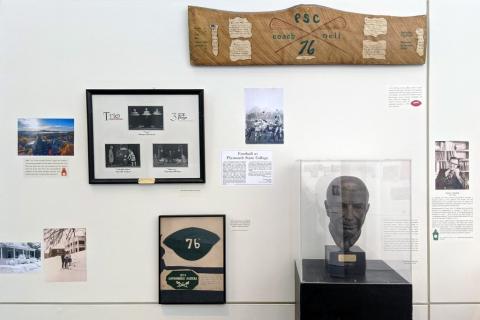 Plymouth State in 150 Objects exhibition close-ups