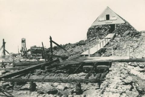 building on a mountain