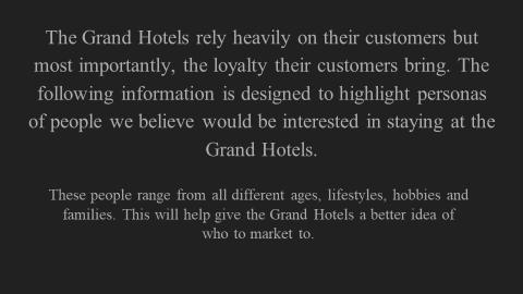 Ideal customers student capstone project deck slide