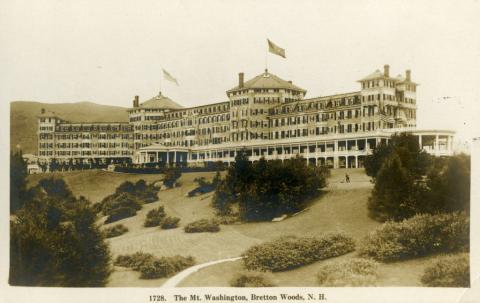 Mount Washington Hotel. Museum of the White Mountains, Noel collection