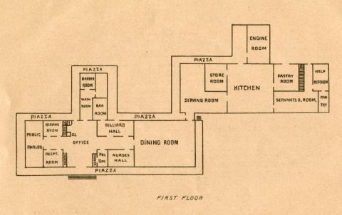 Pleasant House floorplan