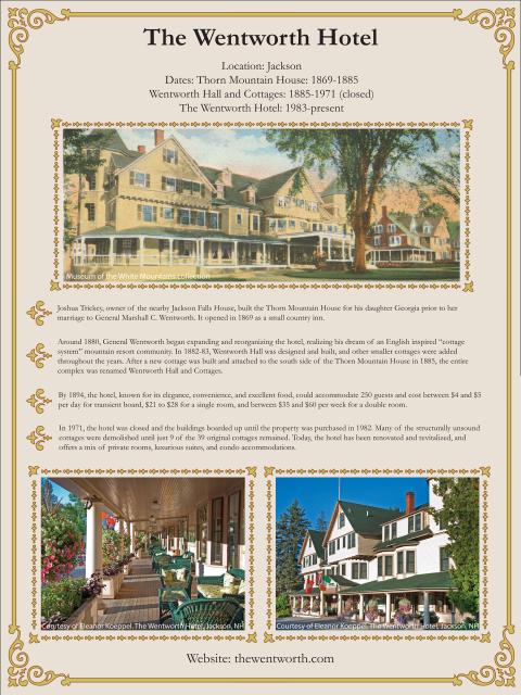 Wentworth Hotel fact sheet