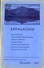 Appalachia, the official journal of the Appalachian Mountain Club
