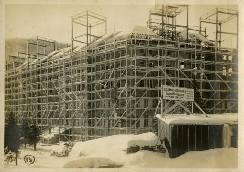 Balsams hotel construction