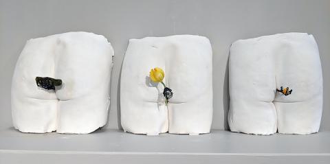 The Offerings, plaster, 2020