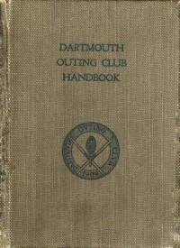 1932 Dartmouth Outing Club publication