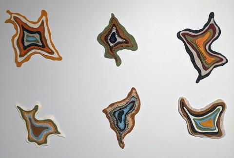 Untitled, felt, 2021