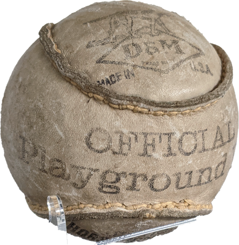 Plymouth State in 150 Objects exhibition 1900s baseball