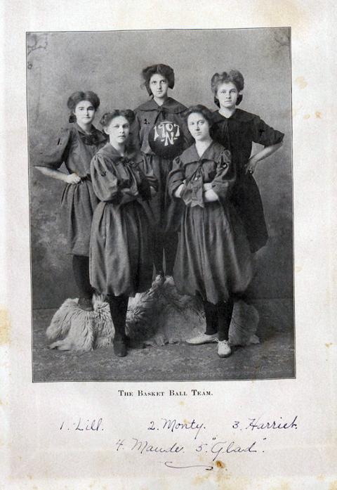 Plymouth State in 150 Objects exhibition 1900s scrapbook