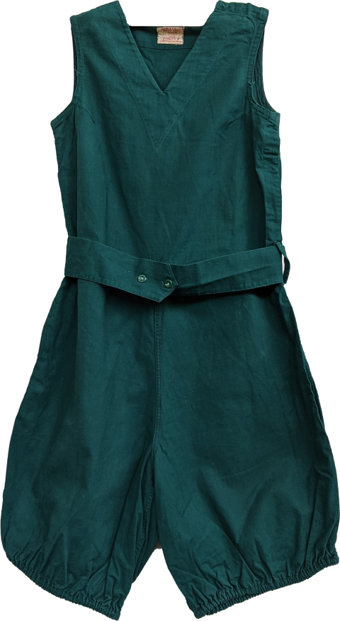 Plymouth State in 150 Objects exhibition 1940s gym outfit