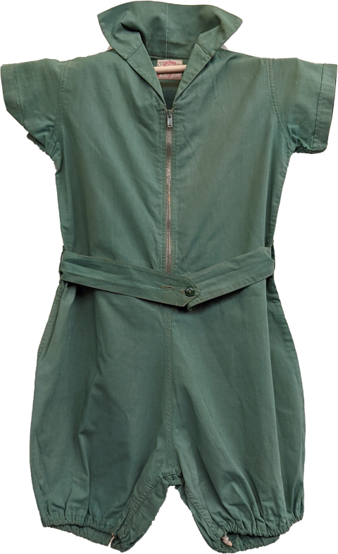 Plymouth State in 150 Objects exhibition 1940s gym outfit