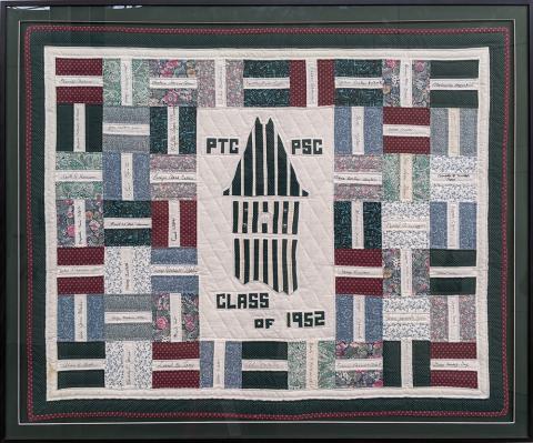 Plymouth State in 150 Objects 1950s Amuni reunion flag