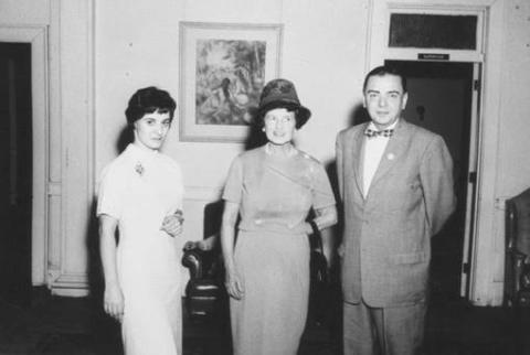 Plymouth State in 150 exhibition 1960s Rose Kennedy visit