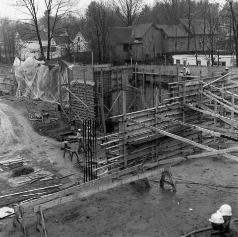 Plymouth State in 150 exhibition 1970s Hyde building