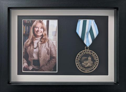 Plymouth State in 150 Objects exhibition 2000s Dennise Maslakowski teaching award