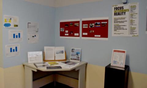 Display for a Plymouth business students capstone project