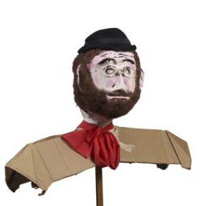 A puppet depicting Eugene B. Cook or J. Rayner Edmands