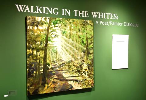 Walking in the Whites title slide