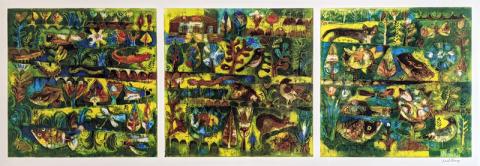 Karl Drerup. “Multi Part Panel.” Undated.