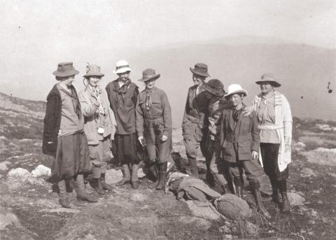 Mixed Group of Hikers