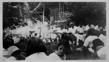 Ogontz White Mountain Camp gathering