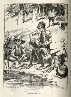 “St. Nicholas Magazine” (June, 1886). Illustrated by W.A. Rogers.